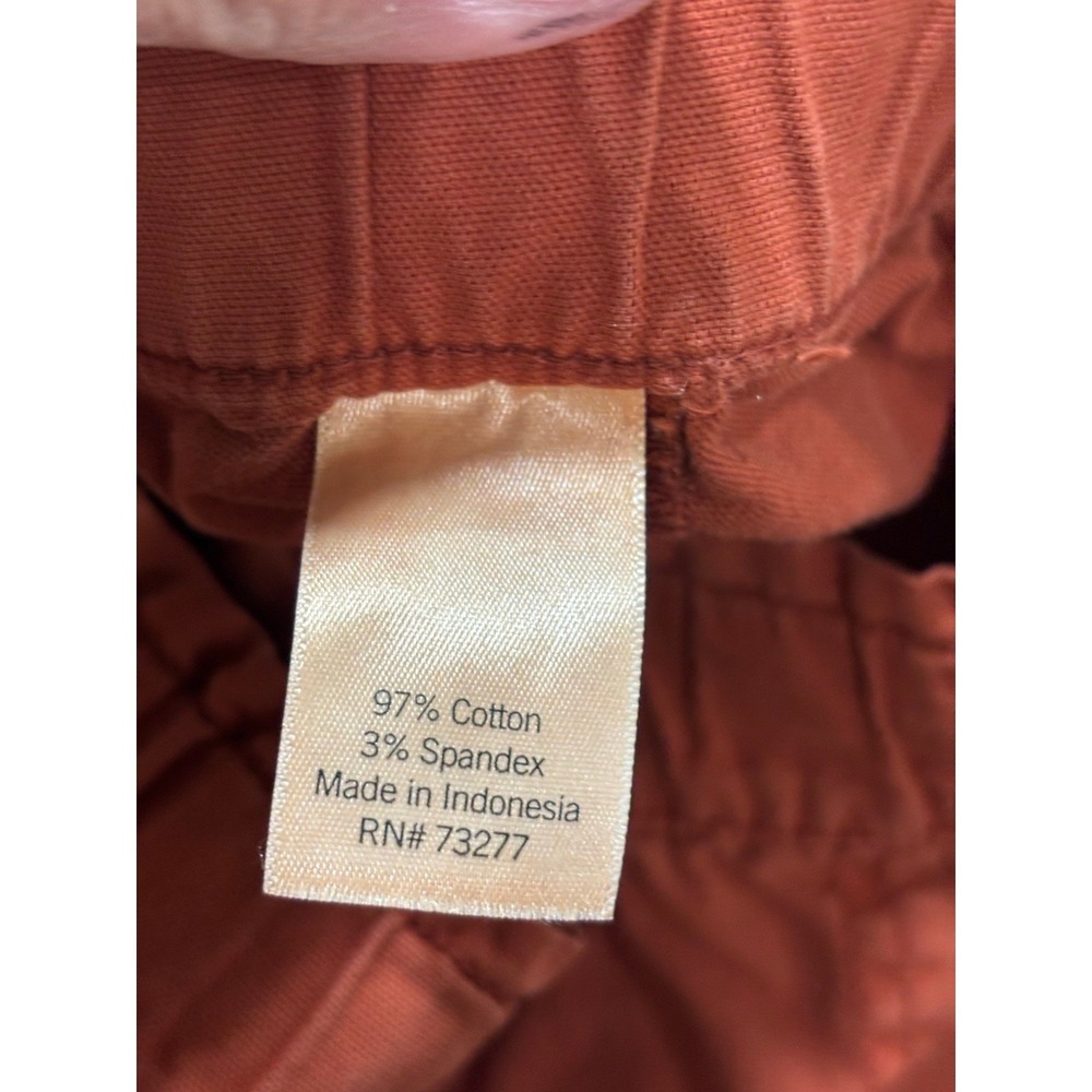 Sonoma XL Rust Womens Drawstring Pull-on Pants Boho Casual - Picture 8 of 9